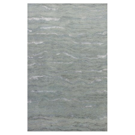 Palacedesigns 39 x 63 in. Wool or Viscose Rug, Slate PA3665373
